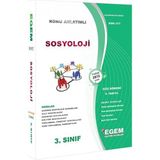 3. Sınıf Sosyoloji Konu Anlatımlı Soru Bankası - Güz Dönemi (5. Yarıyıl): (317)
