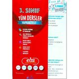 3.Sınıf Tüm Dersler Çek Kopart Yaprak Test - Tatil Kitabı Tekrar Seti