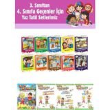 3.sınıftan 4.sınıfa Geçenler Için Ata Tatilde Seti +10 Lu Hikaye Seti 2
