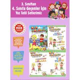 3.sınıftan 4.sınıfa Geçenler Için Ata Tatilde Seti (4 Kitap)