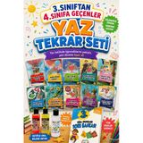 3.Sınıftan 4.Sınıfa Geçenler İçin Hikayelerle Yaz Tekrar Seti (Slime Set Hediyeli)