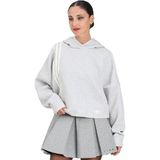 3 Strıpes Hoody Kadın Sweatshirt JW3596 - XS - Gri