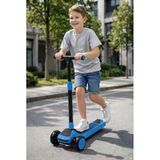 3 Tekerlekli Çocuk Scooter 4 Kademeli Ayarlanabilir Işıklı Ve Müzikli Katlanabilir Çocuk Scooter