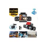 3 Tıkla Araç Içi Fullhd 4 Kameralı 9720 170° Derece Açılı Yol Takip, Iç Mekan ve Arka Kamera Kayıt