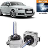 3 Tıkla Audi A3 2012-2016 D3S / D3R 8000K Buz Mavisi HID Xenon Ampul 2 Adet