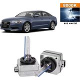 3 Tıkla Audi A6 2008-2015 D3S / D3R 8000K Buz Mavisi HID Xenon Ampul 2 Adet
