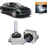 3 Tıkla BMW 7 Serisi F01 2008-2015 Xenon D1S / D1R 6000K Beyaz HID Xenon Ampul 2 Adet