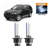 3 Tıkla BMW X5 E53 2000-2007 D2S / D2R 8000K Buz Mavisi HID Xenon Ampul 2 Adet
