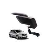 3 Tıkla Dacia Sandero Stepway 2015 Delmesiz Çelik Ayaklı Gri-Siyah Kolçak