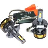 3 Tıkla Evolution Audi A4 1996-2000 H4 Far Beyaz Led Xenon 22000 Lümen