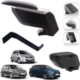 3 Tıkla Mis Paket Hyundai I20 2008-2024 Delmesiz Çelik Ayaklı Kolçak + Askılı Koku + Micro Fiber Bez + Torpido Süngeri