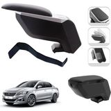 3 Tıkla Mis Paket Peugeot 301 2010-2024 Delmesiz Çelik Ayaklı Kolçak + Askılı Koku + Micro Fiber Bez + Torpido Süngeri