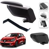 3 Tıkla Mis Paket Renault Clio Iv Hb 2013-2020 Delmesiz Çelik Ayaklı Kolçak + Askılı Koku + Micro Fiber Bez + Torpido Süngeri