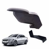 3 Tıkla Peugeot 301 2020 Delmesiz Çelik Ayaklı Siyah Kolçak