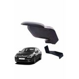 3 Tıkla Renault Fluence 2011 Siyah Delmesiz Çelik Ayaklı Kolçak