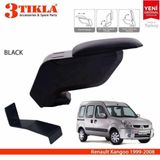 3 Tıkla Renault Kangoo 1999-2008 Siyah Delmesiz Çelik Ayaklı Kolçak