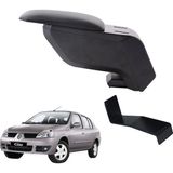 3 Tıkla Renault Symbol 2001 Siyah Delmesiz Çelik Ayaklı Kolçak