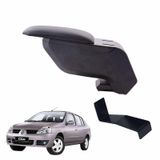 3 Tıkla Renault Symbol 2005 Siyah Delmesiz Çelik Ayaklı Kolçak