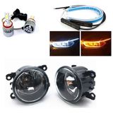3 Tıkla Symbol 2002-2007 LED Xenon Sis Farı + Far Üstü Kayan LED Seti - 001-Beyaz