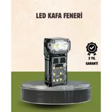 3 Ü 1 Arada Led Far Şarj Edilebilir Sensörlü Manyetik 10 Saat Kullanım