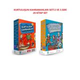 3 ve 4.Sınıf Kurtuluşun Kahramanları 2 ve 3 Seriler 20 kitap Set İsmail Bilgin