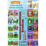 3.ve 4.sınıflar Için Okuma Alışkanlığı Kazandıran Mükemmel 20 Li Hikaye Seti 2 - Hayır