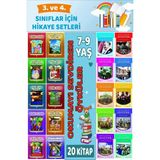 3.ve 4.sınıflar Için Okuma Alışkanlığı Kazandıran Mükemmel 20 Li Hikaye Seti 3 - Hayır