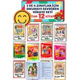 3.ve 4.sınıfların Keyifle Okuyacağı Hikaye Kitabı Seti