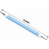 3 Volt 255MM Mavi Esnek LED Filament Retro Tungsten Görünümlü Dekoratif Filament (5 Adet)