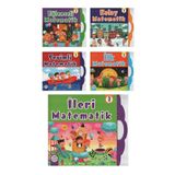 3+ Yaş Çocuklar İçin Matematik Kitapları Seti 5 Kitap