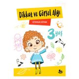 3 Yaş Dikkat ve Görsel Algı Etkinlik Kitabı - Keskin Color