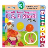 3+ Yaş Haydi Sayı Sayalım - Sürprizli ve Renkli Kitaplar Serisi - 0-6 Yaş Yayınları