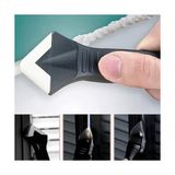 3 Yedek Başlık Ile, Derz Kazıyıcı, Yapışkan Çıkarma Kazıyıcı, Silikon Aracı, Cam Temizleme Kazıyıcı, Etiketler, Çıkartmalar, Yapışkanlar Derz Silikon Kazıyıcıları - Ahşap