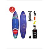3 Yıl Garantili Mavi Interstellar 350×82cm Paddle Board D-ring Montajlı Sup Board-tam Set