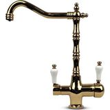 3 YOLLU RUSTİK GOLD MUSLUK