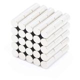30 Adet 5x8 mm Yuvarlak Güçlü Neodyum Mıknatıs (Çap 5 mm Kalınlık 8 mm)