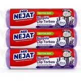 30 Adet 65*70 Lavanta Kokulu Büzgülü Büyük Boy Çöp Torbası 3*10 - 65 x 70 cm