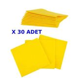 30 Adet Sarı Bez 30 X 35 Cm Genel Mutfak Bezi Temizlik Bezi