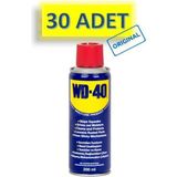 30 Adet Wd-40 Çok Amaçlı Sıvı, Yağ Çözücü, Pas Sökücü, Temizleyici ve Koruyucu Bakım Spreyi 200 ml