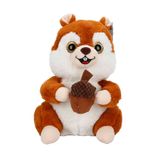 30 Cm Boyunda Yumuşak Dokulu Sevimli Peluş Sincap