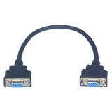 30 cm Dişi Dişi VGA Kablo Panel Tipi Dişi Dişi 30 cm VGA Kablo 15 Pin Dişi Dşi Kablo