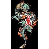 30 cm Ejderha Folyo Sticker