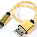 30 Cm Halat Lightning Usb Kablo Gold