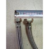 30 Cm Kalın Çelik Örgülü Bağlantı Hortumu 3/4R*1/2R (25 Ad)