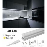 30 Cm Mutfak Tezgah Aydınlatması-Raf Aydınlatması Led Anahtarlı