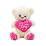 30 cm Peluş Kalpli Ayı