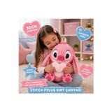 30 CM Stitch Peluş Sırt Çantası Yumuşacık Peluş Çanta Sevimli Tasarım Günlük ve Hediye PEMBE