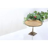 30 cm Yuvarlak Antik Ayaklı Metal Pasta Standı