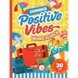 30 Font Word Search Book For Seniors: Hardcover / Cozy Summer Positive Vibes / Extra Large Print / Jumbo Letters - Easy To Read / 50 Relaxing Themed Puzzles / 900 Items You Can Find