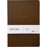 30 Kağıt İşleri Çizgisiz Journal Mocha Not Defteri